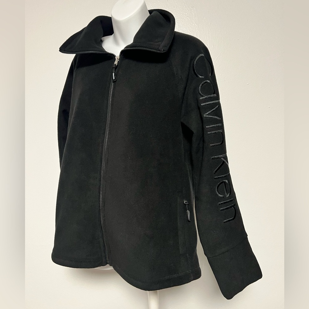 Calvin Klein Women Jacket Black Sizes Available M, L, XL, 1X NEW